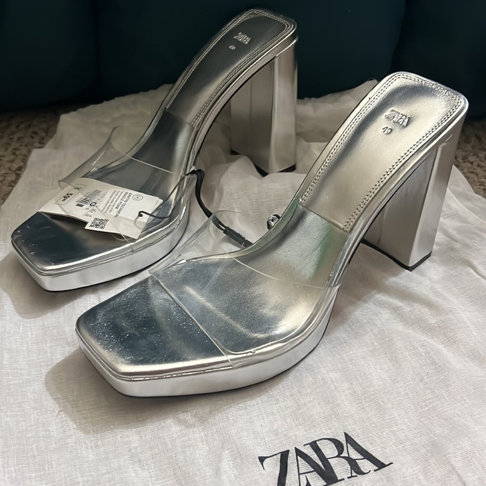 Zara Platform Mules - Picture 3 of 3